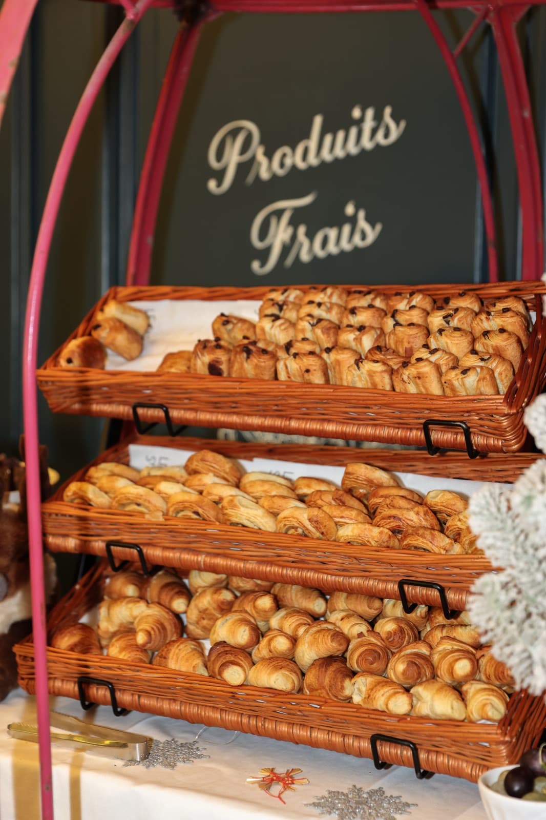 Viennoiseries du brunch du Passage Saint-Honoré